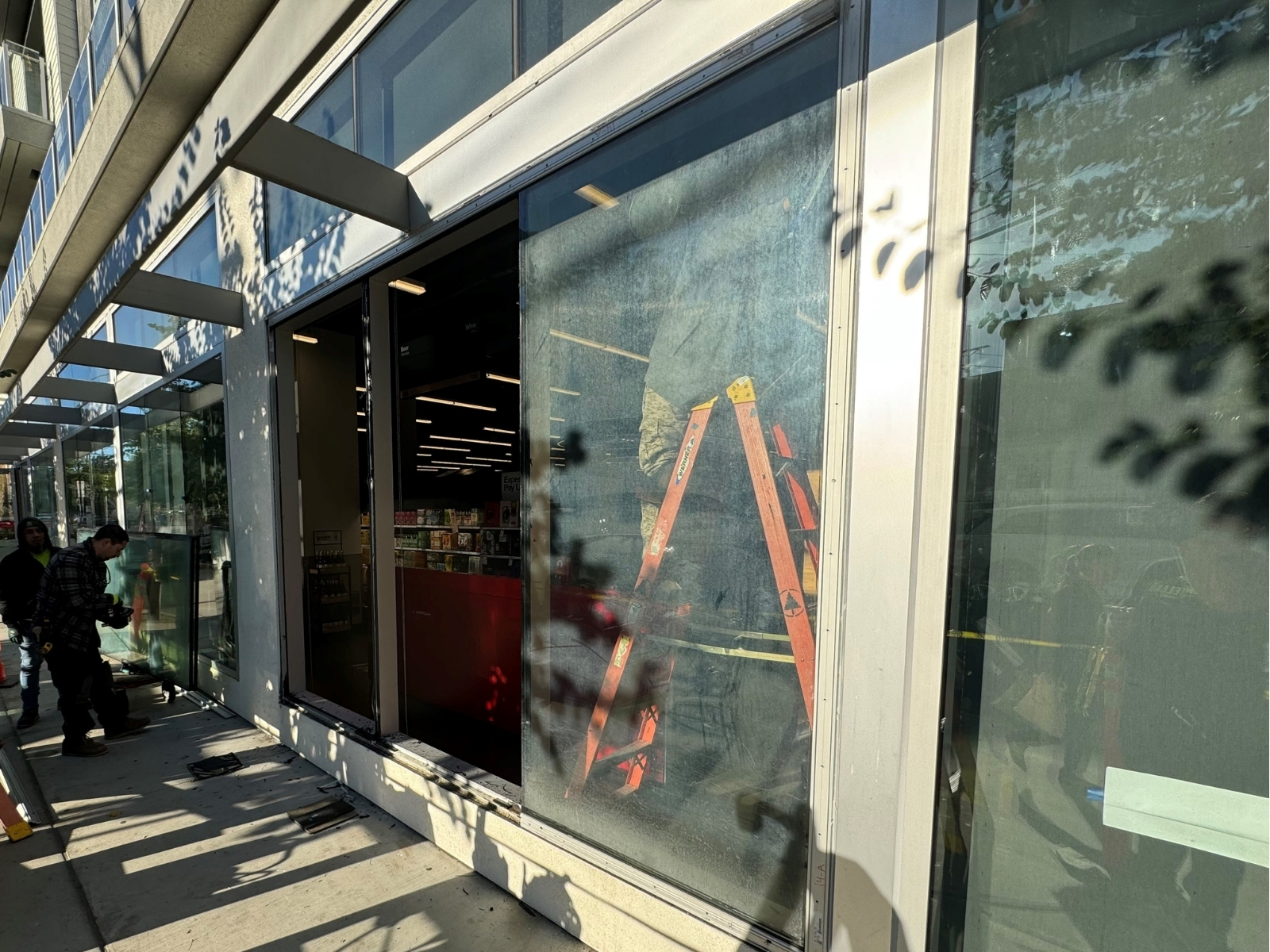 Target Vandal Glass Installation &mdash; photo 1