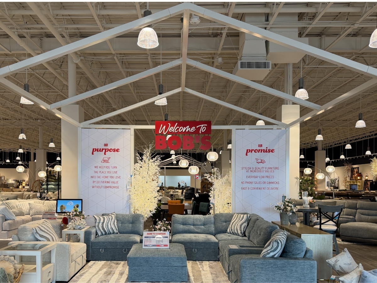 Bob's Discount Furniture Fit-Out